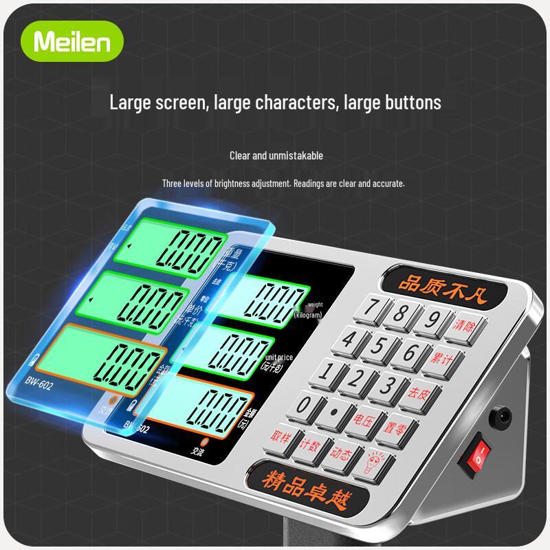MeilenMeilen Commercial Foldable Electronic Platform Scale
