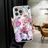 Аниме Кавайная Девушка Инста-Стиль Мягкий Чехол для Телефона для iPhone 15 16 17 Pro Max 17Air 16E 14 Plus 13 12 Mini Ударопрочный Чехол Задняя Панель
