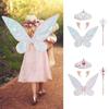 Sparkle Dress Up Props Set Princess Angel Wings with Crown Elf Ears  Costume Cosplay