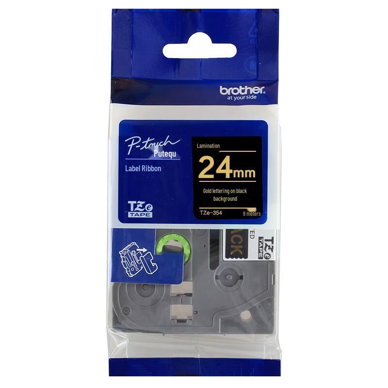 Brother TZe-354 24mm Laminated Label Tape