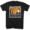 Halloween Face Off No Knives Black Adult T-Shirt