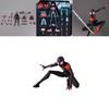 Marvel Shf Человек-паук Параллельная Вселенная 2 Майлз ПВХ Фигурка Действия Модель Оптом/Дропшиппинг