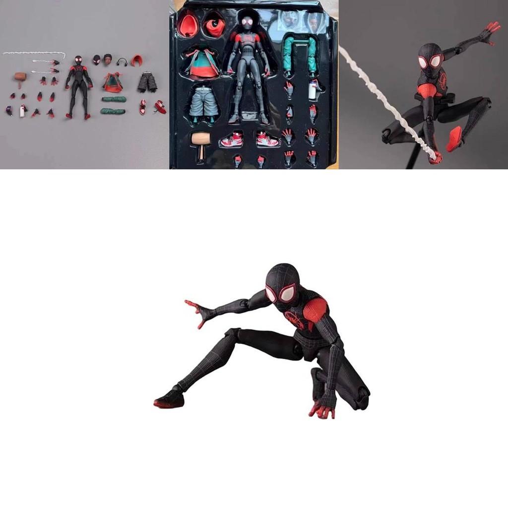 Marvel Shf Человек-паук Параллельная Вселенная 2 Майлз ПВХ Фигурка Действия Модель Оптом/Дропшиппинг