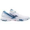 Mizuno Wave Claw 3 Fit Удобные Универсальные Низкие Кроссовки для Бадминтона Унисекс Белый 71GA244221