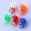 10 Pcs Festival Creative Gifts Multi-color Bright LED Laser Finger Ring Light Lamp Beams Torch for Party KTV Bar Gift Accessory