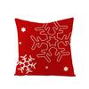Christmas Pillow Cover for Home Holiday Sofa Bedside Decoration Linen Pillow Cushion Cover