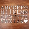 Acrylic Mirror English Letter EVA 3D Wall Stickers DIY Home Decoration