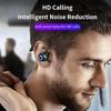 TWS Bluetooth 5.2 Наушники Беспроводные наушники с микрофоном Мини-наушники Handsfree Водонепроницаемая спортивная музыкальная гарнитура Вкладыши