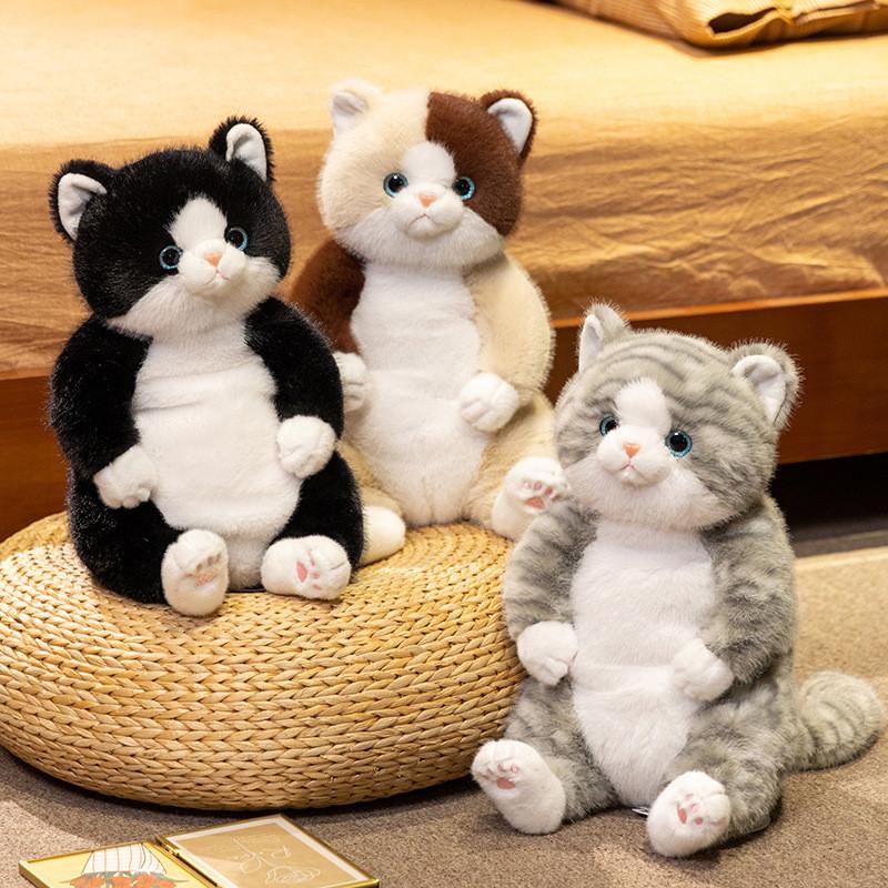 Plush Cat Toy With Pp Cotton Filling For Kids And Giftgiving