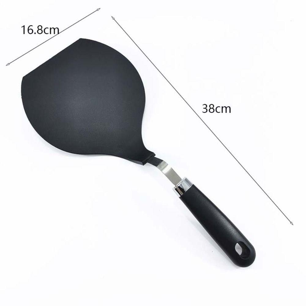 Semicircular Head Pancake Spatula Heat Resistant Cake Lift Plate Durable Pizza Turner Egg