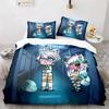 3D Printed Anime Gacha Life Duvet Cover Set With Pillow Covers Polyester Teens Kids Bedding Set Full Queen King Size Bed Linen