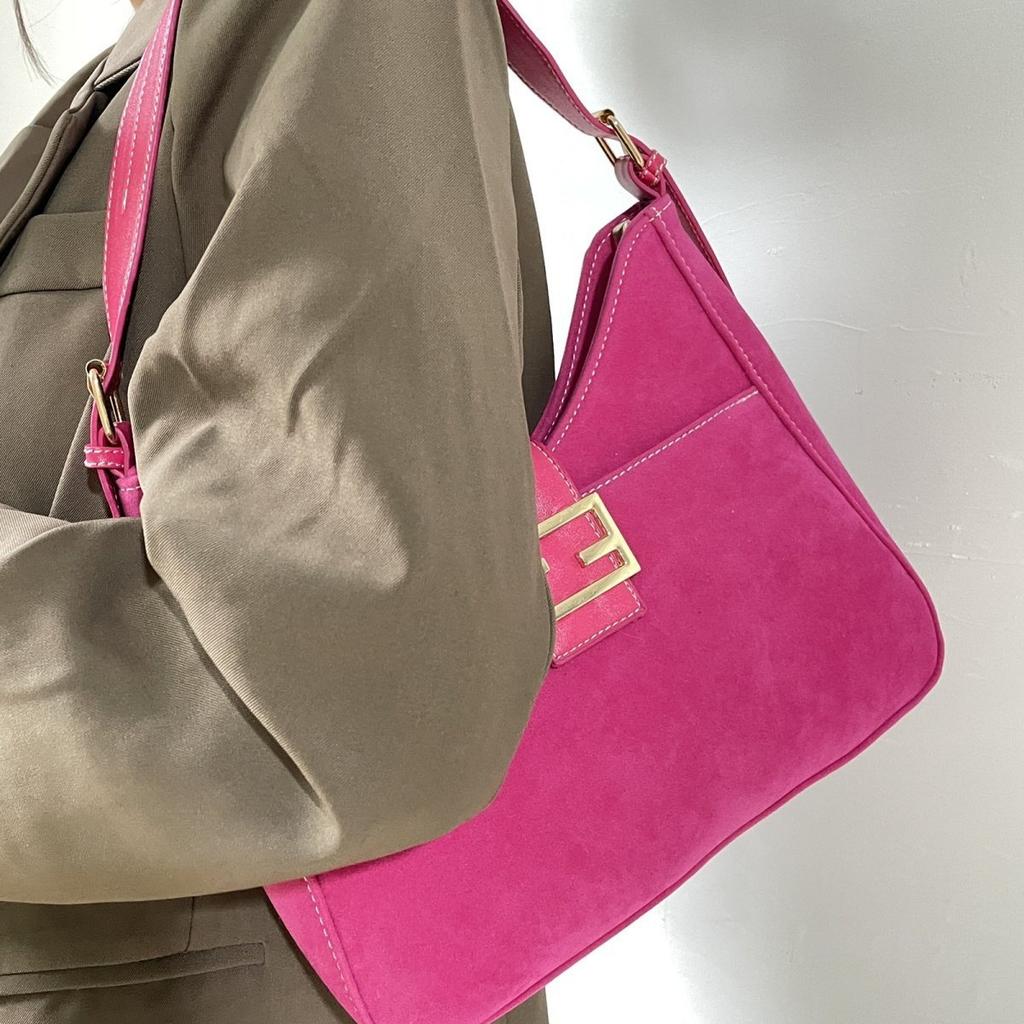 Suede Premium Bag Women'S High-Value Underarm Bag Shoulder Bag Crossbody Bag Style
