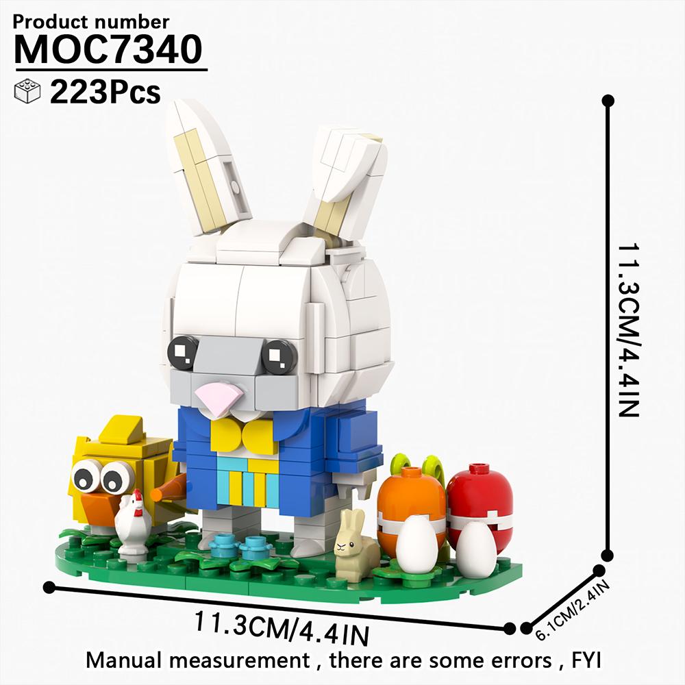 MOOXI Серия Животные MOC Кирпич Панда Тигр Кот Кирпичноголовый Ser Модель Взрослые Строительный блок Детские Образовательные Игрушки Для Детей Подарок