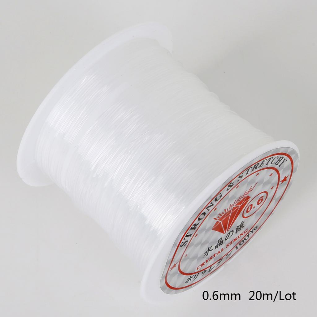 NO Elasticity Transparent Non-Stretch Fish Line Wire Nylon String Beading For Making Necklace Bracelet DIY Accessories