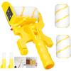 Paint Edger Pro - Инструменты для покраски кромок стен и потолков, Набор кистей для покраски кромок, Ведро с краской, Валик для покраски, Защита от брызг