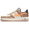Мужские кроссовки Air Force 1 Low Premium Daktari Stripes Tan Coconut-Milk Atomic-Orange DJ6192-100