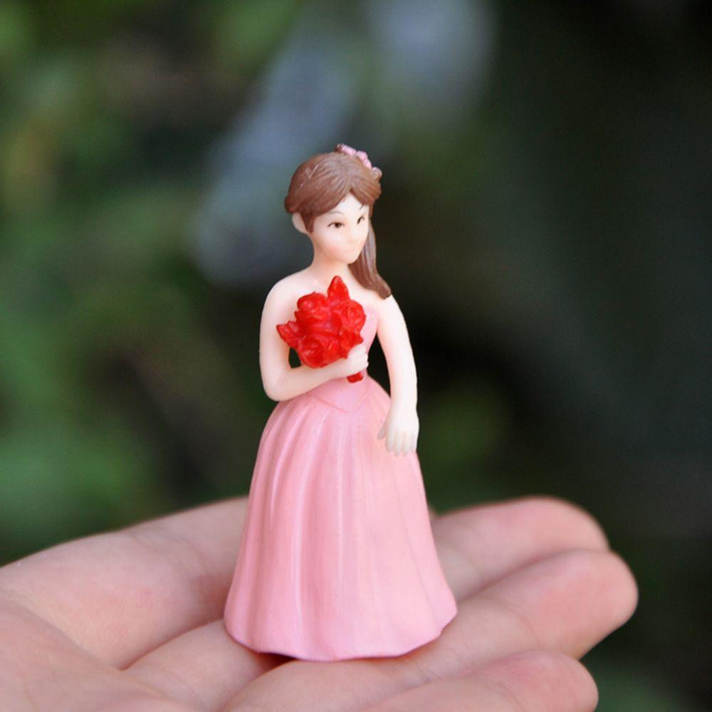 Proposing Micro Landscape Boy Marriage Lover Miniatures Ornaments Wedding Doll Couple Figurines