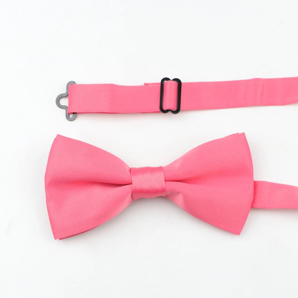 Мужской однотонный галстук-бабочка, модный регулируемый смокинг, классический галстук-бабочка для свадебной вечеринки