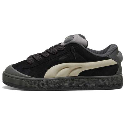 Замшевые кроссовки унисекс XL Crush, цвет Black Shadow Grey, низкие, для повседневной носки 399099-02