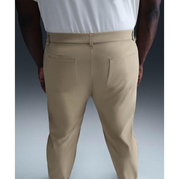 Nike Solid Color Zipper Slim Fit Casual Pants Men bottoms Khaki HQ6929-251