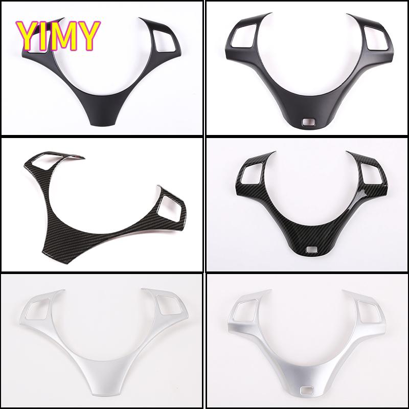 ABS Plastic Car Steering Wheel Button Decoration Frame Trim Suitable for BMW 1 3 Series X1 E82 E84 E87 E90 E92 E93 2004-2012