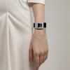 CALVIN KLEIN watch quartz movement leather stainless steel strap 30mm bla dial women's watch 30 meters waterproof K4R231C1