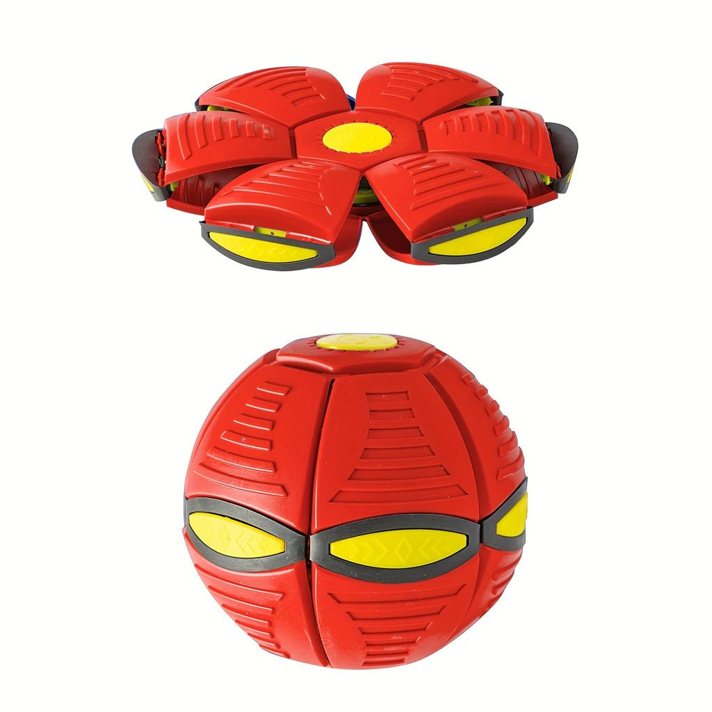 Outdoor Sports Stepping On the Ball Toy Stepping On the Deformed Elastic UFO Ball Magic Puzzle Children Flat Throwing Disc Ball.