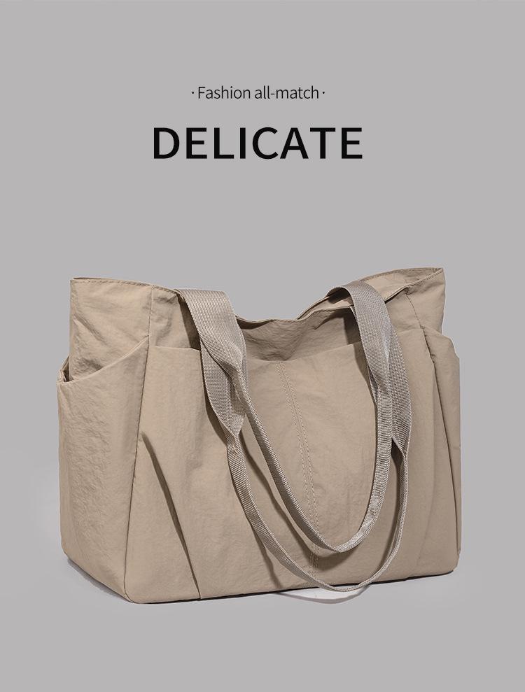 Versatile Large Capacity Japanese Tote: Mommy, Sports, Yoga & Commuter Shoulder Bag