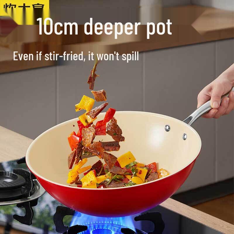 Wok с антипригарным покрытием Chadao Royal Happy Cook 32 см