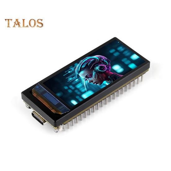 Макетная плата с 1,91-дюймовым AMOLED-дисплеем, Wi-Fi, Bluetooth-совместимая, 32-битная макетная плата с двухъядерным процессором LX7