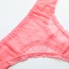 Sexy Lace Thongs Women's Low Waist Underwear Solid Comfortable Female Underpants Breathable Lingeries 202