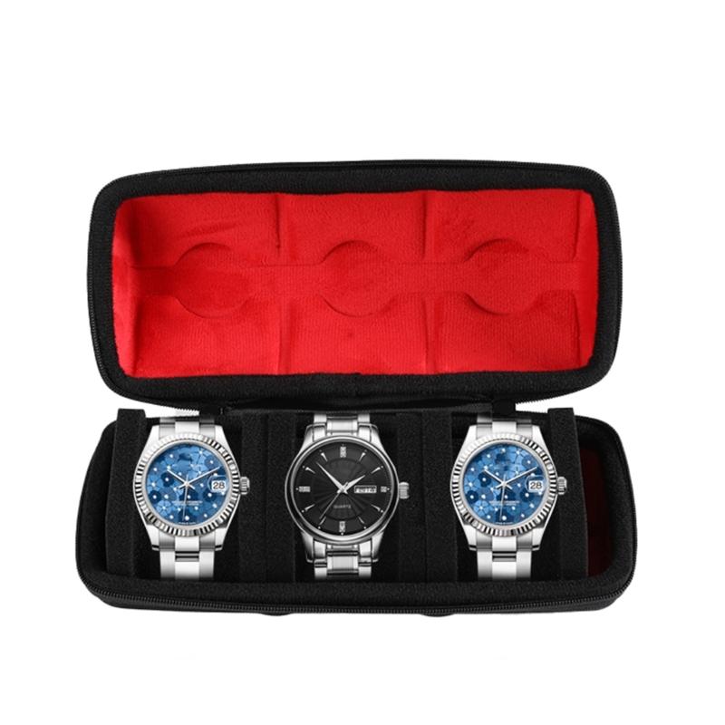 Защитный чехол-органайзер с 3 отделениями для хранения ювелирных изделий, часов, мелких предметов, гаджетов для повседневного использования и путешествий