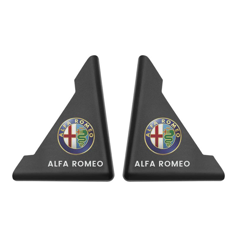 2pc Car Door Corner Protection Decals Stickers For Alfa Romeo Giulietta Mito 159 Giulia Stelvio 156 147 Tonale Accessories