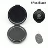 1Pcs New 5.8cm Stamp Pad Waterproof Portable Fingerprint Ink Pad Black/Red/Blue Mini Thumbprint Ink Pad Identification Security