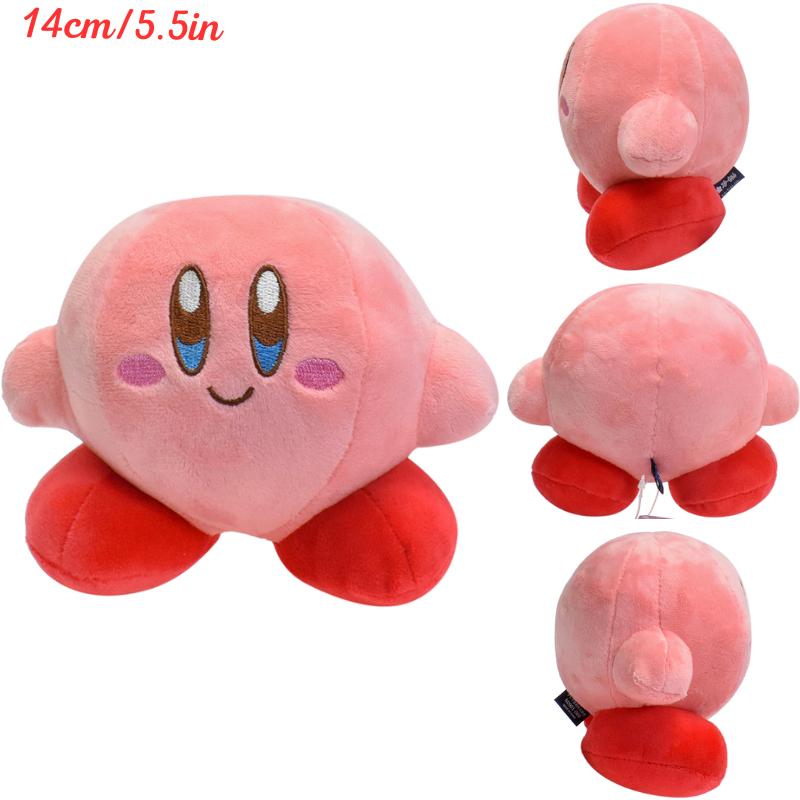 Star Kirby Kawaii Soft Plush Toys Cute Anime Kirby Waddle Dee Doo Stuffed Animals Plushies Peluche Dolls Birthday Gifts Kids