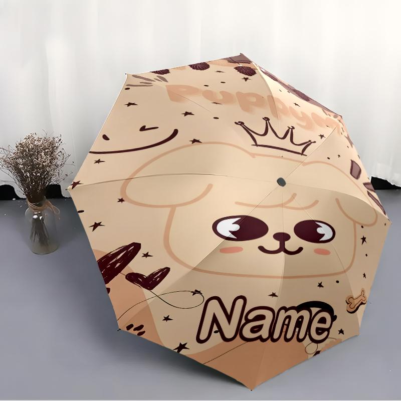 Personalized Name K-Kpop Team Print Umbrella - Automatic Open/Close, Eight-Rib Durable Frame, Automatic Folding Umbrella