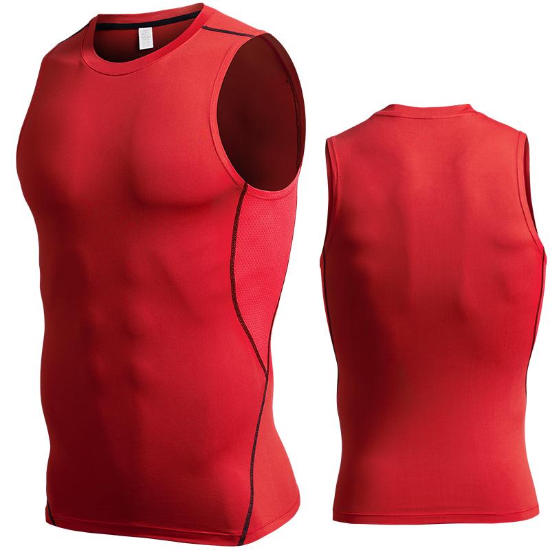 Men's Quick-Dry Silk Grid Sports Vest: Spring/Summer Base Layer for Training, Running, and Basketball
