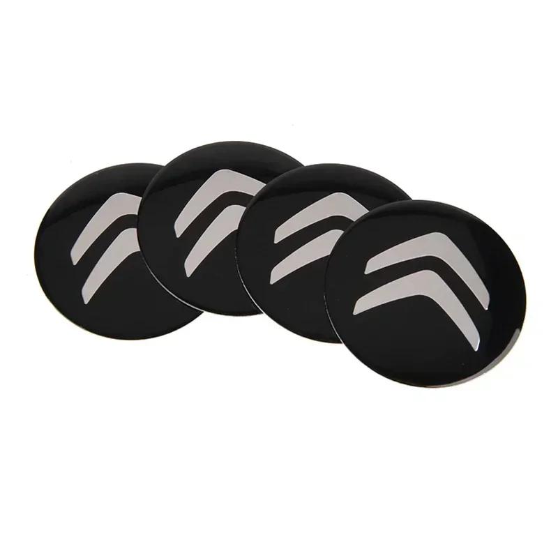 FRPM6 65mm Car Wheel Center Hub Caps Sticker for Citroen C1 C4 C3 C5 C8 DS3 DS5 DS4 Berlingo Picasso Xsara Auto Exterior Accessories