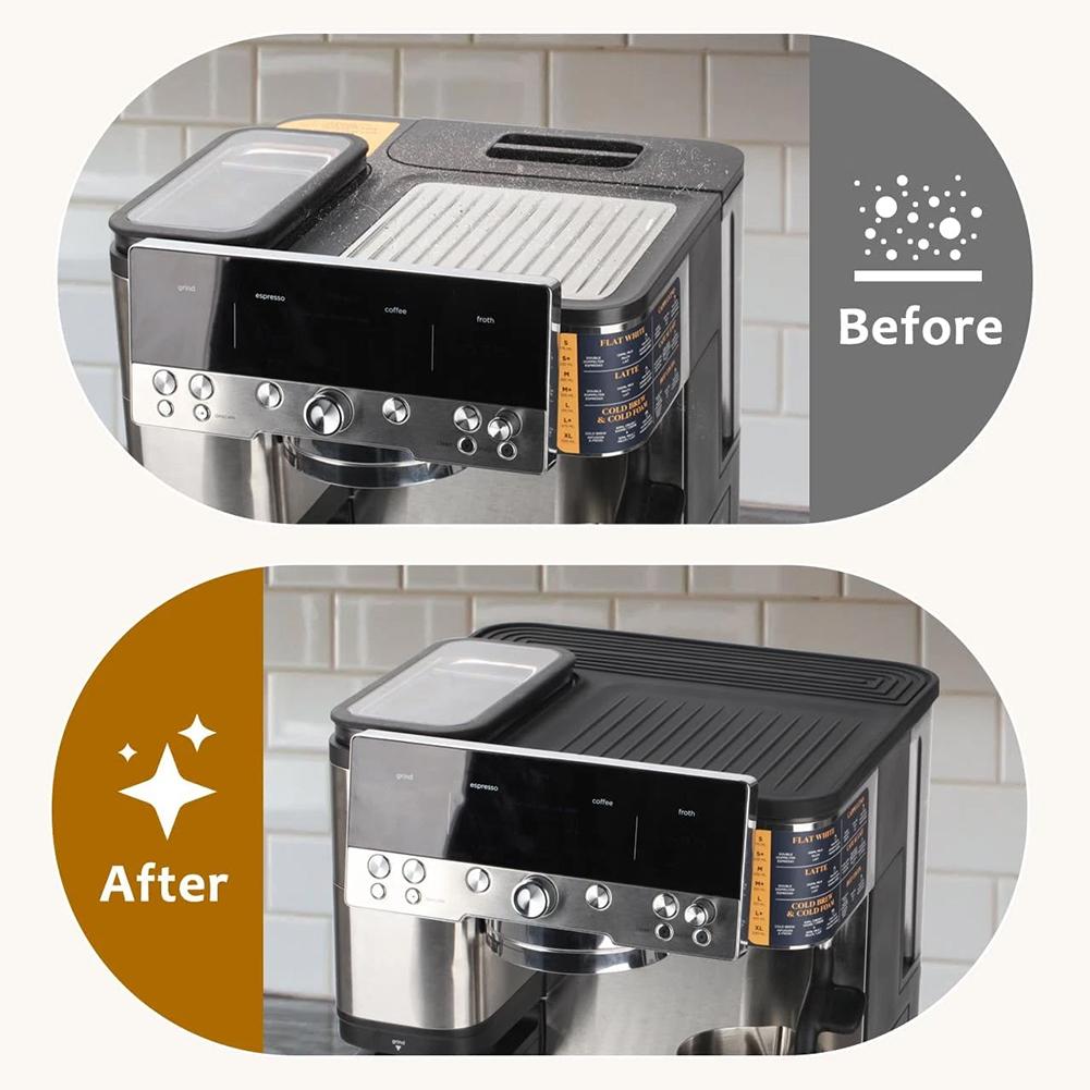 Для Кофемашины Ninja Luxeespresso Es601 Верхний Водонепроницаемый Коврик Аксессуар Пищевой Силикон Защитная Подкладка Теплоизоляционная Подкладка