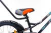 Rower Dziecięcy 16 Cali Dla Chłopca Prowadnik Kółka Boczne Dzwonek Tiger Bike Czarny Pomarańczowy Sun Baby