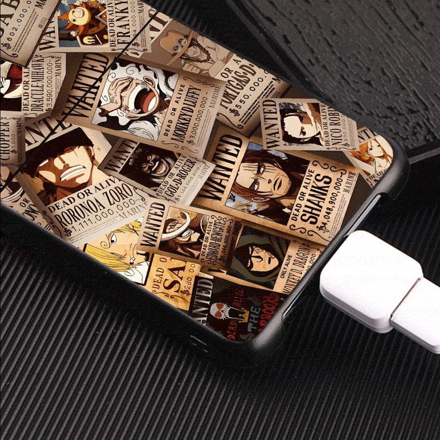 One Piece Poster Luffy Back Phone Cover Funda Case for Samsung Galaxy Flip3 Z Flip 7 6 5 4 3 Flip7 FE Flip4 Flip5 Flip6