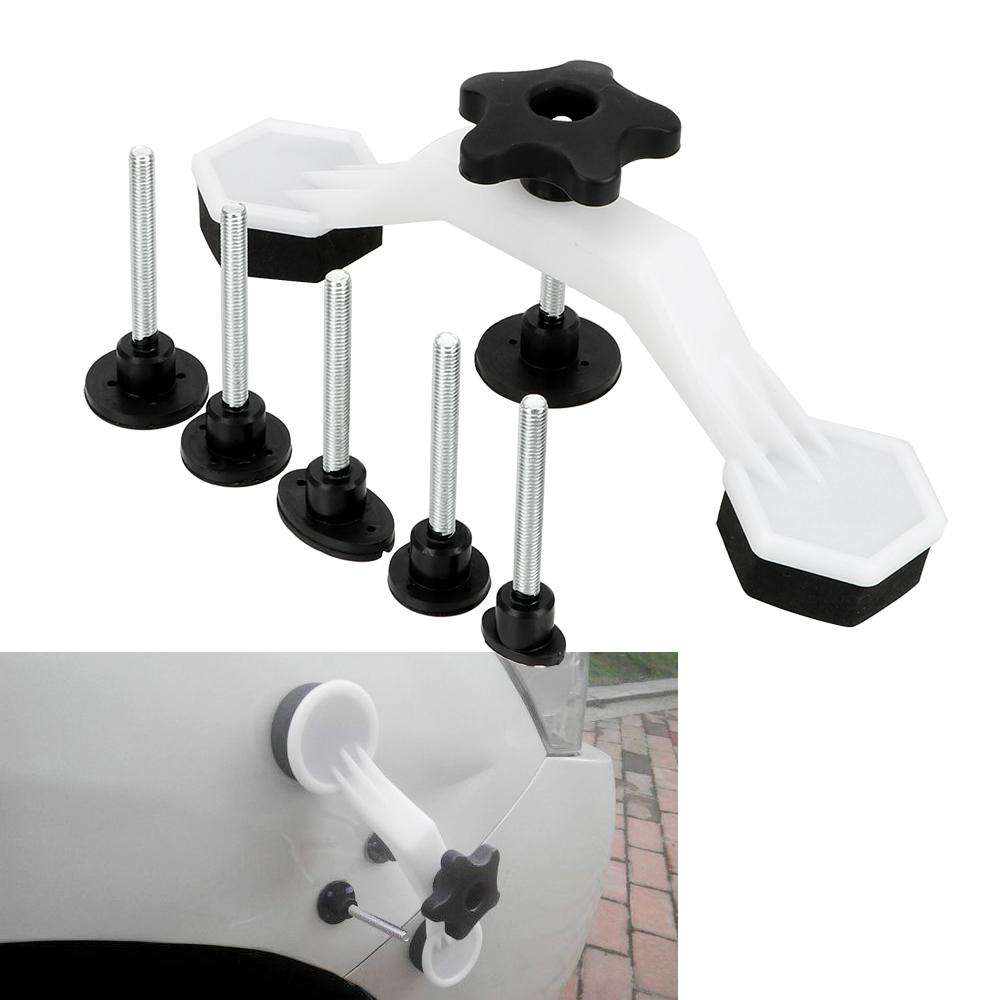 Набор инструментов для ремонта рук Удаление вмятин на автомобиле Инструменты для ремонта вмятин на автомобиле Клеевые вкладки 1 комплект Инструмент для вытягивания повреждений кузова Вытягивающий мост Съемник