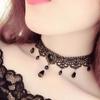Sexy Gothic Chokers  Black Lace Necklace Vintage Victorian Jewelry