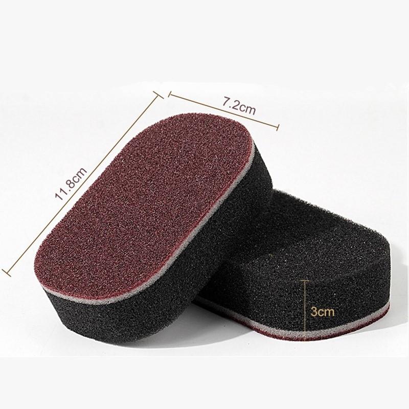 Волшебная губка Мощное Утолщение Двусторонняя Щетки для мытья посуды Кухонная салфетка Чистка от ржавчины Дно кастрюли Артефакт для удаления черных пятен