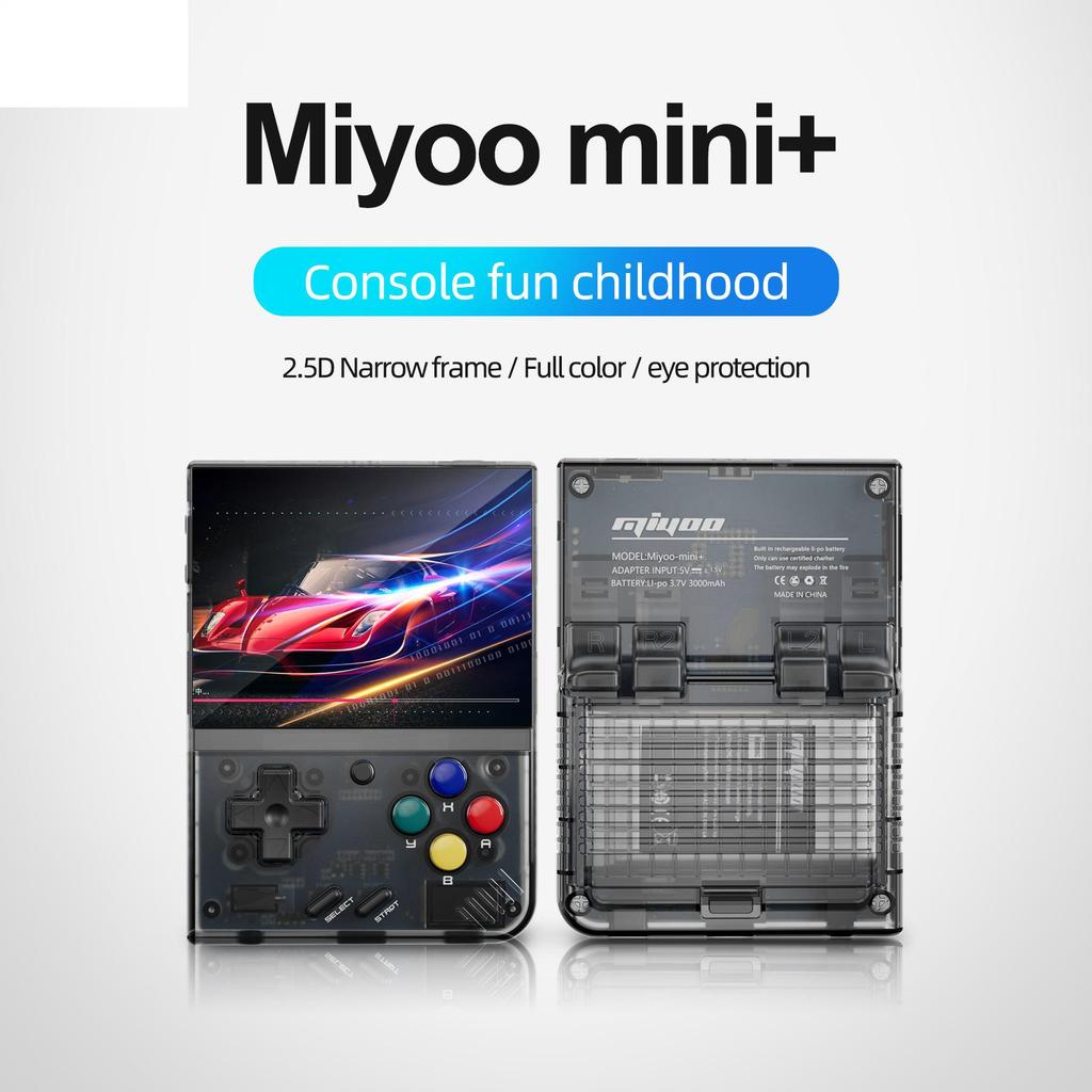 Портативная ретро-игровая консоль Miyoo Mini Plus+ - Открытый исходный код и портативный эмулятор GBA