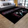 Gaming Rug for Boys Bedroom and Living Room 3D Game Play Area Rug with Anti-Slip for Gamer's Play Area and Game Room Room Decor