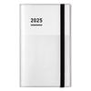 KOKUYO Jibun Notebook First Kit Notebook 2025 Monthly Weekly A5 Slim White Starts In November 2024 Ni-JF1W-25