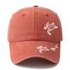 A Stylish Printed Baseball Cap Featuring a Dual Print Design of a Sea Turtle Perfect for Both Men And Women This Trendy Curved
