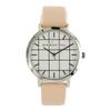 Christian Paul 35 мм сетка клетка серебристый белый персиковый розовый кожа натуральная кожа GL03PCSV часы [Christian Paul] женские [Товар]