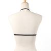 Womens Elastic Bandage Goth Cage Harness Cross Crop Straps Lingerie